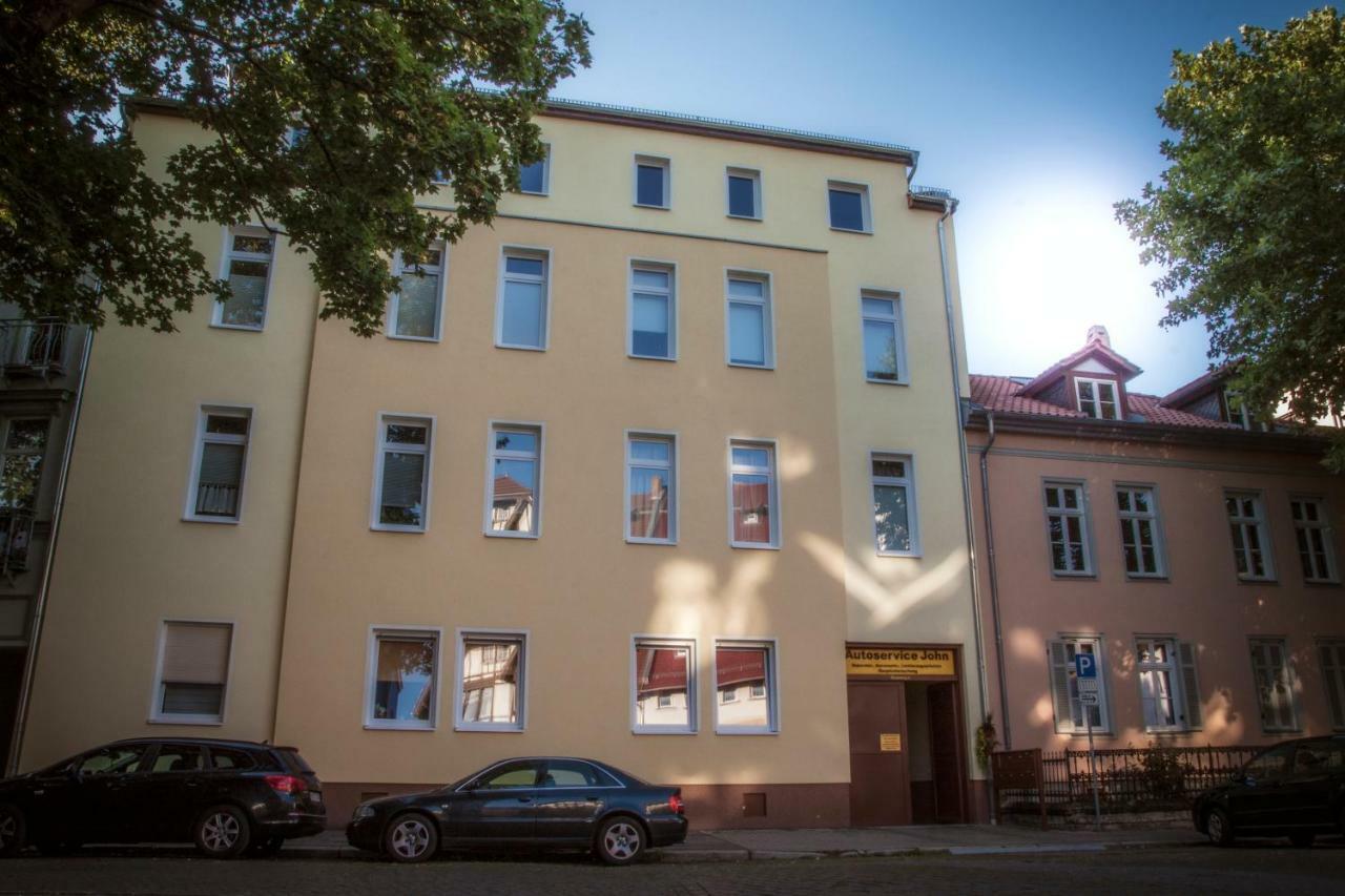 Ferienwohnung Erfurt -FeWo Eva Exterior foto